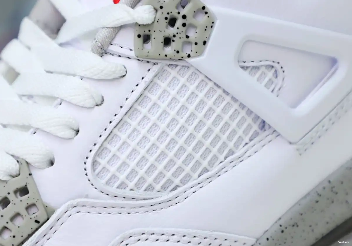 OREO' JORDAN AIR 4 'WHITE RETRO 0616